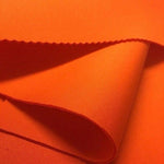 Load image into Gallery viewer, Orange Super Techno Fabric, 2mm Thick, Solid Colors, Sold by The Yard
