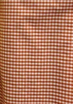 Load image into Gallery viewer, Orange Gingham Checkered 1/8” inch Fabric poly cotton 60” wide- none stretch sold By The Yard
