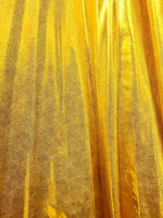 Load image into Gallery viewer, 4-Way Stretch Holographic Mystique Spandex Fabric - yellow
