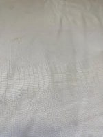 Load image into Gallery viewer, White Matte Snake Print Spandex Fabric by the Yard – 4 Way Stretch Reptile Pattern Knit for Dancewear, Costumes, Swimwear &amp; Apparel
