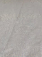 Load image into Gallery viewer, White Matte Snake Print Spandex Fabric by the Yard – 4 Way Stretch Reptile Pattern Knit for Dancewear, Costumes, Swimwear &amp; Apparel
