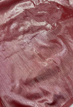 Load image into Gallery viewer, Red Metallic Faux Silk Shantung Fabric by Yard – Shiny Drapery Material for Dresses, Costumes
