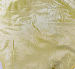 Load image into Gallery viewer, Yellow Metallic Faux Silk Shantung Fabric by Yard – Shiny Drapery Material for Dresses, Costumes
