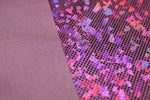 Load image into Gallery viewer, Fuchsia /Mauve Shattered Glass Holographic Spandex Fabric – 4 Way Stretch Dancewear Costume
