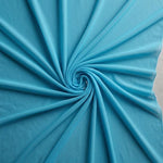 Load image into Gallery viewer, Turquoise Power Mesh Stretch Fabric Sheer Nylon Spandex 60” Inch Wide

