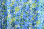 Load image into Gallery viewer, Blue 4-Way Stretch Printed Spandex Fabric - Boho Paisley  60” wide
