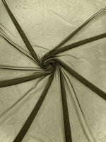 Load image into Gallery viewer, Olive Power Mesh Stretch Fabric Sheer Nylon Spandex 60” Inch Wide
