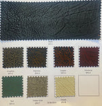 Load image into Gallery viewer, Cream cowboy Distressed look Faux Vinyl upholstery fabric per yard
