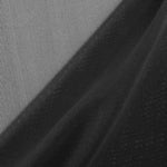 Load image into Gallery viewer, Black Power Mesh Stretch Fabric 60" per yard
