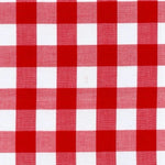 Load image into Gallery viewer, 5 YARDS- Checker Fabric 60" Wide Gingham Buffalo Check Tablelcoth Fabric Decoration Red / White
