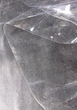 Load image into Gallery viewer, Vinyl Clear platic 4 gauge Fabric 54 inches by the yard 25 yards free shipping
