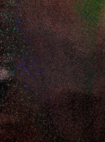 Load image into Gallery viewer, 4-Way Stretch Holographic Mystique Spandex Fabric - Black
