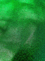 Load image into Gallery viewer, 4-Way Stretch Holographic Mystique Spandex Fabric - Green
