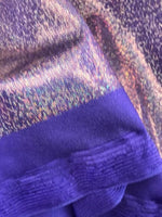 Load image into Gallery viewer, 4-Way Stretch Holographic Mystique Spandex Fabric - Purple Spandex Mystique
