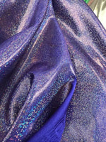 Load image into Gallery viewer, 4-Way Stretch Holographic Mystique Spandex Fabric - Purple Spandex Mystique
