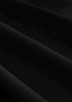 Load image into Gallery viewer, Black Poly Cotton Fabric by the Yard – Lightweight Broadcloth Material for Apparel, Crafts &amp; Linings
