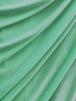 Load image into Gallery viewer, Mint Stretch Velvet Fabric | Soft 4-Way | Costumes, Dancewear, Crafts by the Yard
