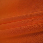 Load image into Gallery viewer, Burnt orange Power Mesh Stretch Fabric Sheer Nylon Spandex 60” Inch Wide
