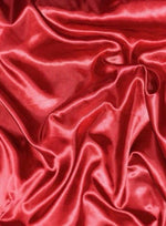 Load image into Gallery viewer, Red Charmeuse polyester fabric 60" by the yard
