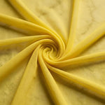 Load image into Gallery viewer, Yellow Power Mesh Stretch Fabric Sheer Nylon Spandex 60” Inch Wide
