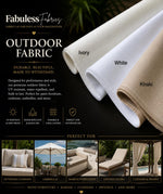 Load image into Gallery viewer, Canvas Solid Indoor outdoor Waterproof outdoor fabric 60" wide per yard
