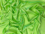Load image into Gallery viewer, Liquid Satin Shantung Green/Yellow Material, Elegant Formal Wear Fabric, Drapery Fabric, Event Decor
