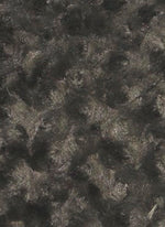 Load image into Gallery viewer, Minky charcoal Rosebud floral fur soft fabric BY THE YARD 60" Wide
