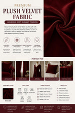 Load image into Gallery viewer, Burgundy plush velvet poker table drapery upholstery fabric by the yard 58" Wide
