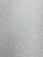Load image into Gallery viewer, White Web Sequin Fabric by the Yard – Embroidered Mesh Lace with Sparkle Sequins
