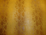Load image into Gallery viewer, vinyl faux leather Snake Viper  Caramel  Embossed pattern upholstery 54" Wide
