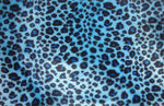 Load image into Gallery viewer, Faux fur baby Cheetah Blue Velboa upholstery  Fabric Per yard 60" wide
