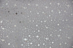Load image into Gallery viewer, Star sparkle Bursts Sheer Organza WHITE 25 yards 58 Inch Wide Fabric
