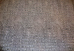 Load image into Gallery viewer, Upholstery vinyl leather faux Black White  Gator Faux vinyl fabric per yard 54" wide
