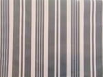 Load image into Gallery viewer, Gray Striped 600 Denier Waterproof UV Protection Nylon Canvas 60" Wide || Sunbrella Fabric by the Yard
