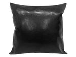 Load image into Gallery viewer, Black Faux Leather 20" x 36" Pillow || Home Décor
