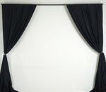 Load image into Gallery viewer, Set of 2 Polyester Backdrop Drapes Curtain Panels 5' x 10' || Event Decor
