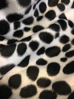 Load image into Gallery viewer, Set of 6 Black White Dalmatian Velboa Minky Faux Fur 18” x 18” Pillows || Home Décor
