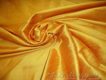 Load image into Gallery viewer, Honey Gold Shantung Dupioni Faux Silk 54" Wide || Fabric by the Yard
