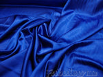 Load image into Gallery viewer, True Blue Bridal Satin Polyester 58" Wide || Fabric by the Yard

