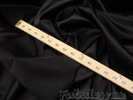 Load image into Gallery viewer, Black Bridal Satin Polyester 58" Wide || Fabric by the Yard
