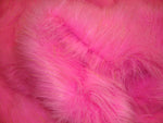 Load image into Gallery viewer, Hot Pink Sparkle Faux Fur 60” Wide || Fabric by the Yard

