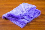 Load image into Gallery viewer, Lilac Shaggy Faux Fur Suede Back 6’x5’ Throw Blanket || Home Décor
