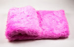 Load image into Gallery viewer, Hot Pink Shaggy Faux Fur Suede Back 108”x60” Throw Blanket || Home Décor
